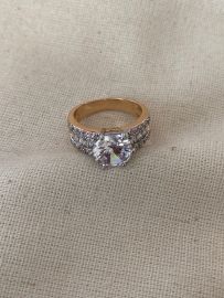 Gold plated ring
