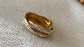 Gold plated ring