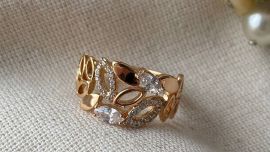 Gold plated ring