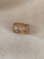 Gold plated ring