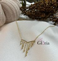 gold plated necklace new
