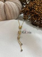 special butterfly gold plated necklace
