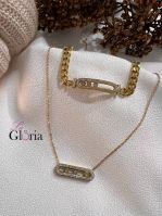 miska gold plated set