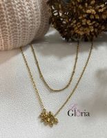 gold plated necklace n