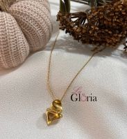 unique gold plated necklace