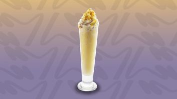 Vanilla milkshake