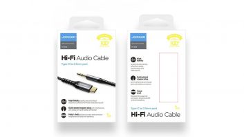 كابل صوت من النوع C إلى 3.5 ملم HIFI