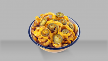 Jalapeno Curly with cheese 