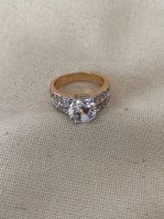 Gold plated ring