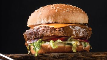 Creamy Mushroom Burger