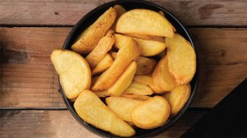 Potatoes wedges