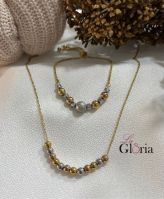 collard ball gold plated set