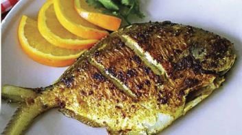 Vietnamese White Pomfrette Fish