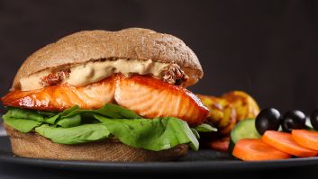 Grilled Salmon Burger