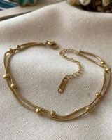 gold plated anklet 33