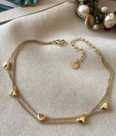 gold plated anklet 35