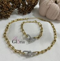 Tifanyy gold plated set