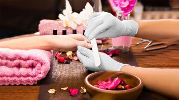 Nails manicure and pedicure
