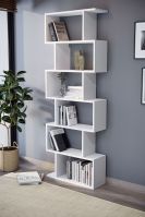 Modern wooden interlocking library