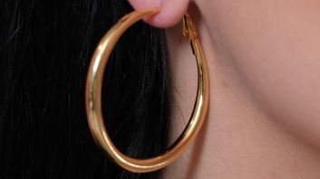 Gold Plated Earring
