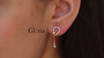Gold Plated Earring