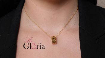 Gold plated necklace