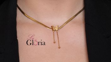 Gold plated necklace
