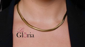 Gold plated necklace