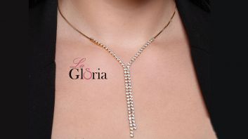 Gold plated necklace