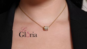 Gold plated necklace