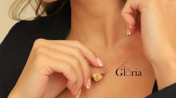 Gold plated necklace