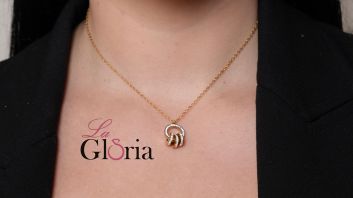 Gold plated necklace