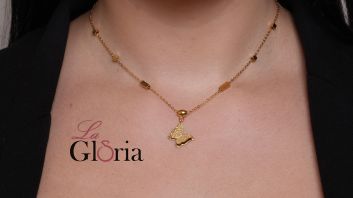 Gold plated necklace
