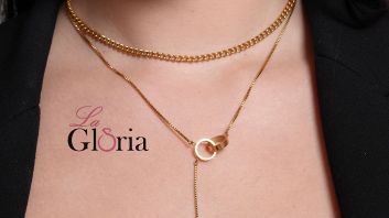Gold plated necklace