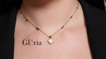 Gold plated necklace