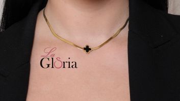 Gold plated necklace