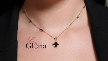 Gold plated necklace