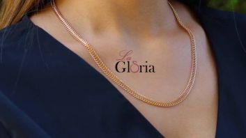 Gold plated necklace