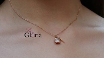 Gold plated necklace