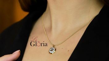 Gold plated necklace