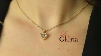 Gold plated necklace