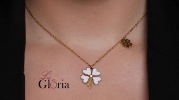Gold plated necklace