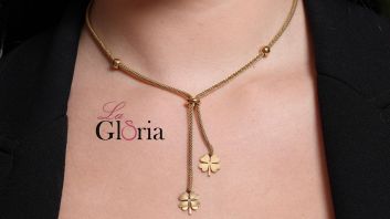 Gold plated necklace