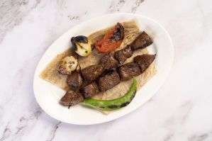 Kibdet Ghanam: Lamb liver charcoal grilled