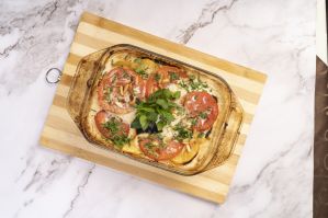 Kufta Bil Sinyeh: With tomato