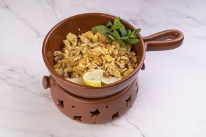 مفركة بيض مع بطاطا