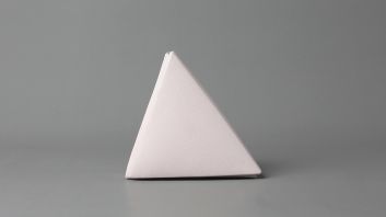 LYN - Mini Triangular Baby Pink Bag