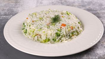 Steamed Rice w/ Vegetables