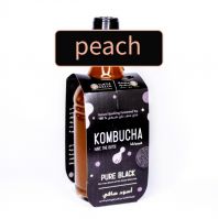 Peach Pure Black Kombucha (0.5 Ltr)