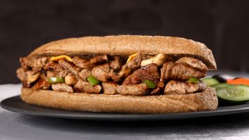 Philly Cheese Steak Sandwich